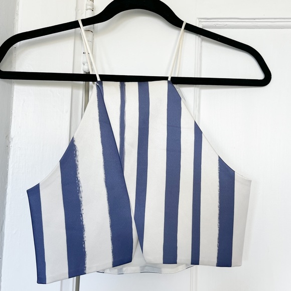 Topshop satin crop top - Picture 2 of 2